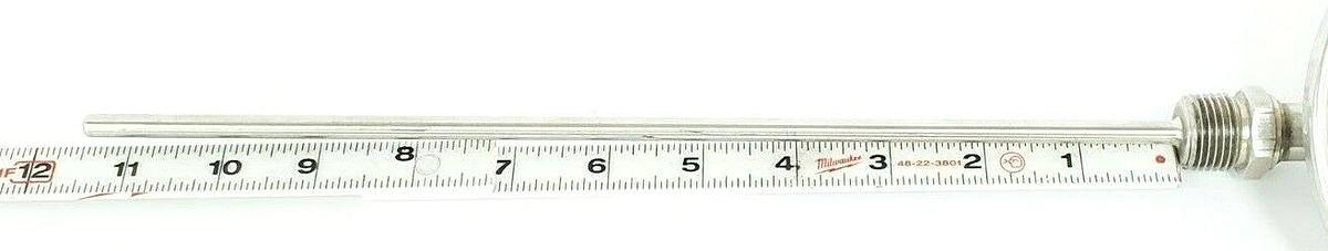 Used WIKA TREND -40 TO 120 DEG F / -40 TO 50 DEG C THERMOMETER, 12" STEM