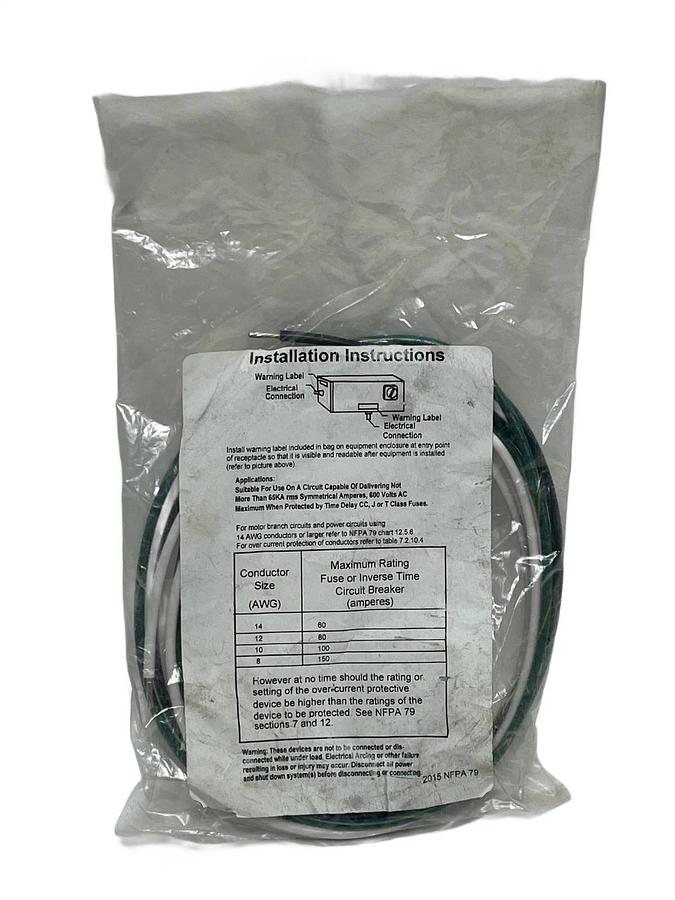 Used Turck P-PWR-RSF 34-1M/14.5/NPT (UX13308) 7/8" Power Receptacle 14AWG 1M - NSFS