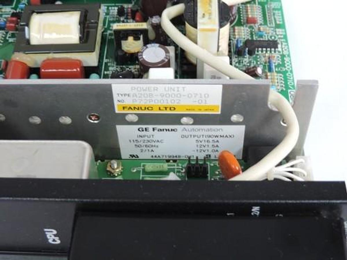 Used GE FANUC A20B-9000-0710/08A SERIES SIX CPU TYPE: A20B-9000-0710, A20B90000710