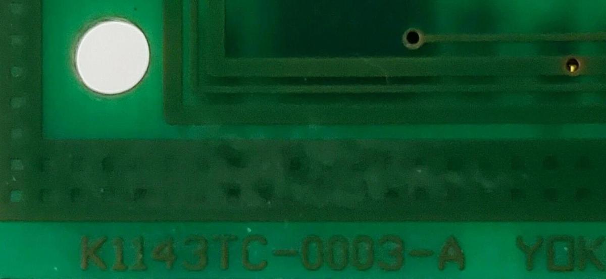 Used YOKOGAWA K1143TC-0003-B CONTROL BOARD K1543AH FOR IC402-C-E-1-E*A K1143-0003-A