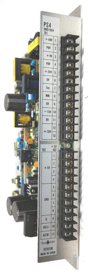 Used TSUDAKOMA COSEL KWD 1004 ELCO CIRCUIT BOARD CARD PS4 627613B KWD1004