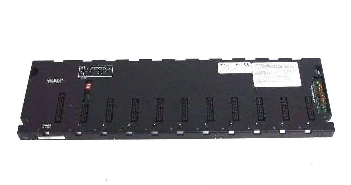 Used GE FANUC IC693CHS392F 10-SLOT EXPANSION RACK BASE