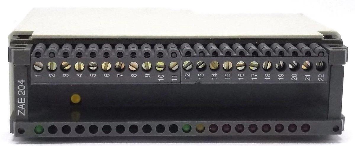 Used AEG MODICON ZAE204 COUNTER MODULE ZAE 204, 6728-042.274926