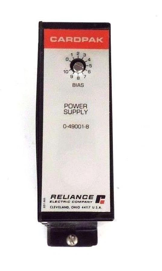 NIB RELIANCE ELECTRIC 0-49001-8 CARDPAK POWER SUPPLY 0490018