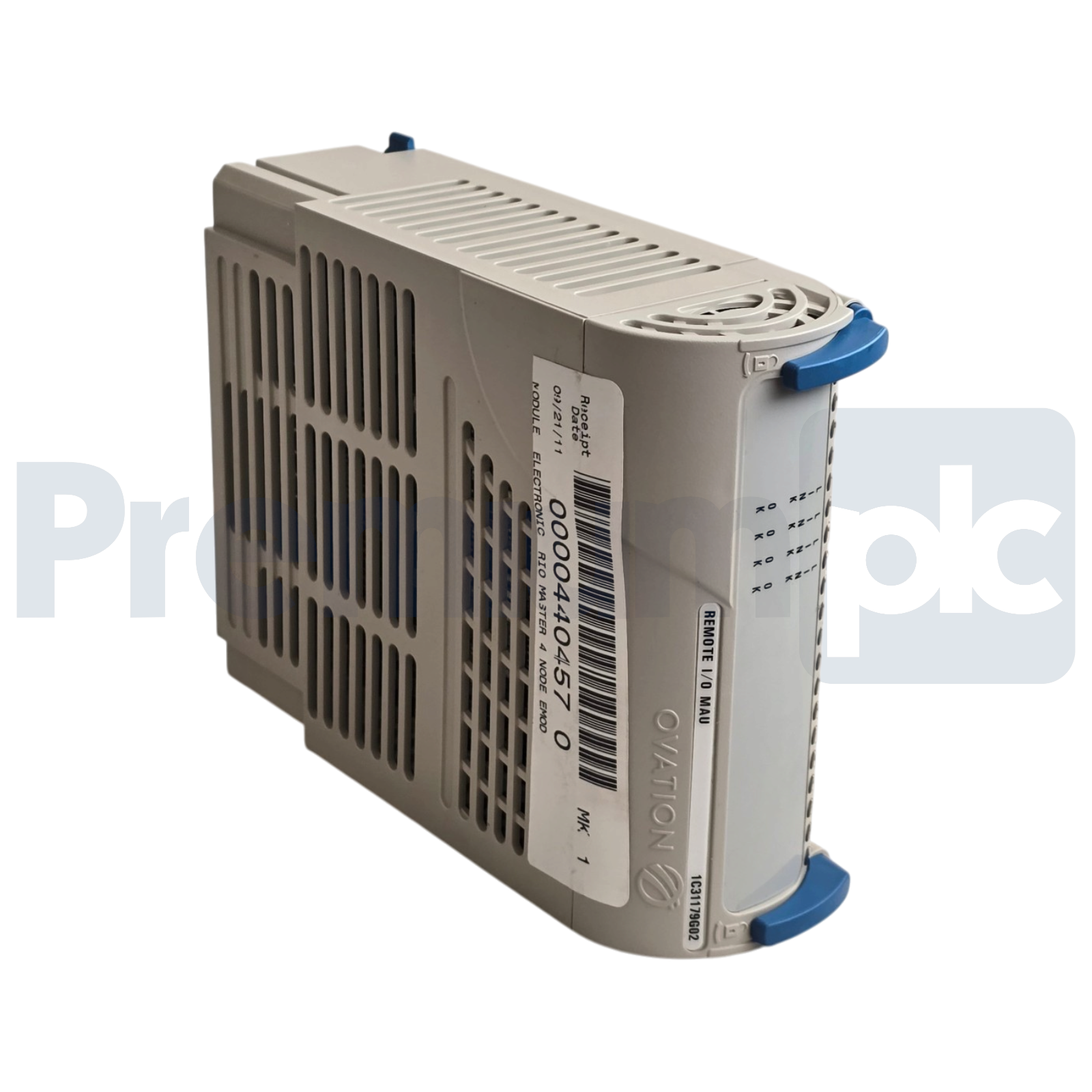 Used Emerson 1C31179G02 Ovation DCS Remote I/O Media Access Unit (MAU) Module NSNP