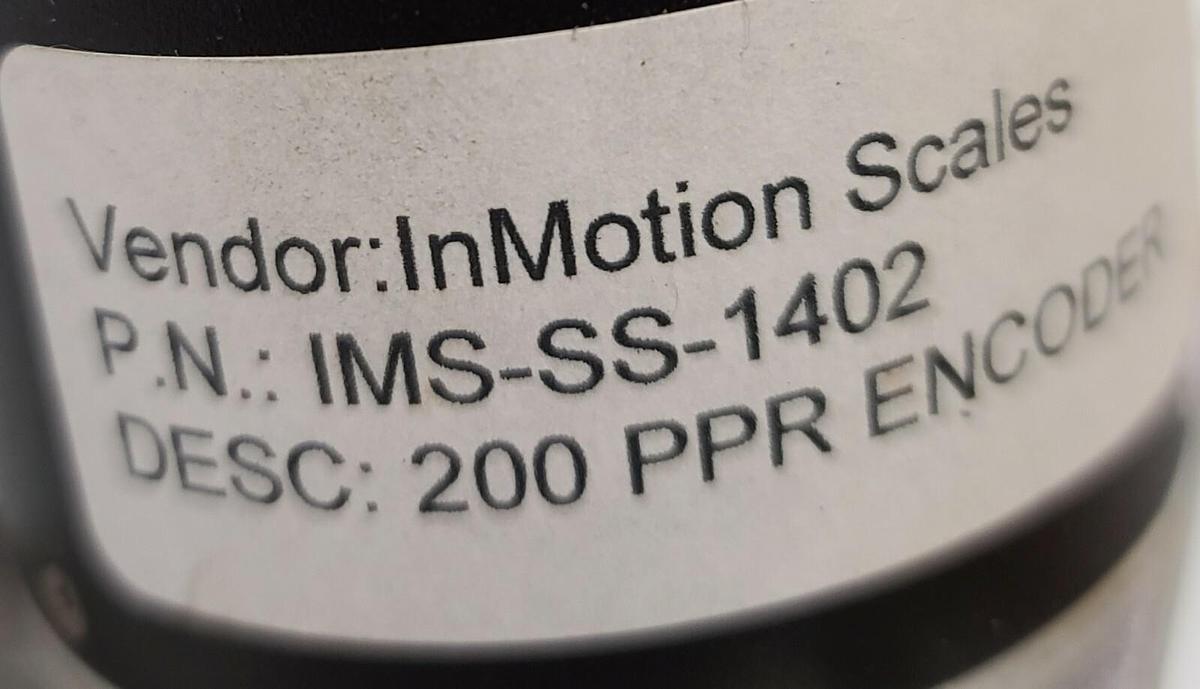 NEW ACCU-CODER 725 SHAFT ENCODER 725N-S-S-0200-Q-PU-1-F-1-SG/01.30-N-N S491