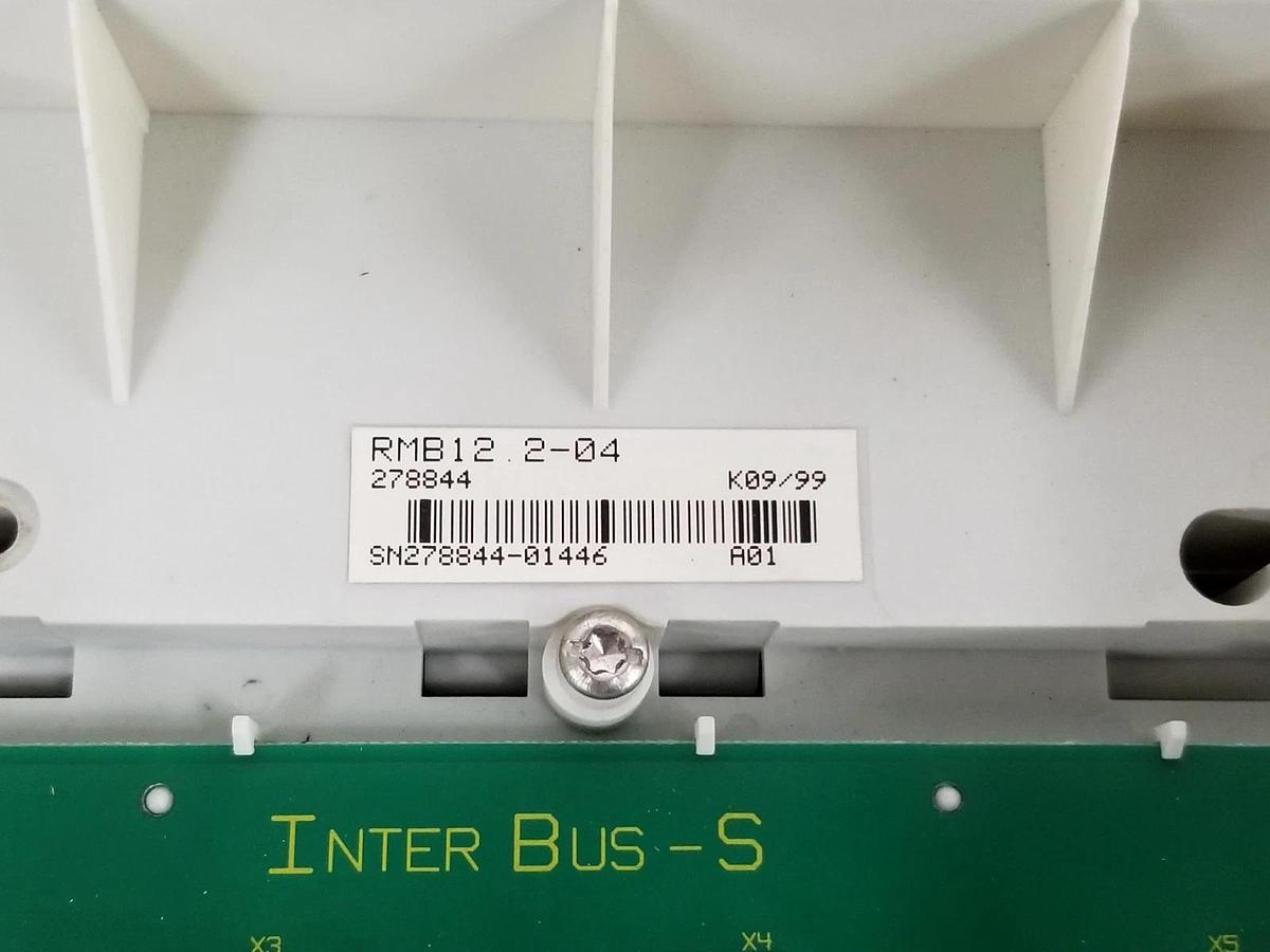Used INDRAMAT RMB12.2-04 COMMUNICATION MODULE 278844 109-0968-4B11-02 BUS9 R911278844