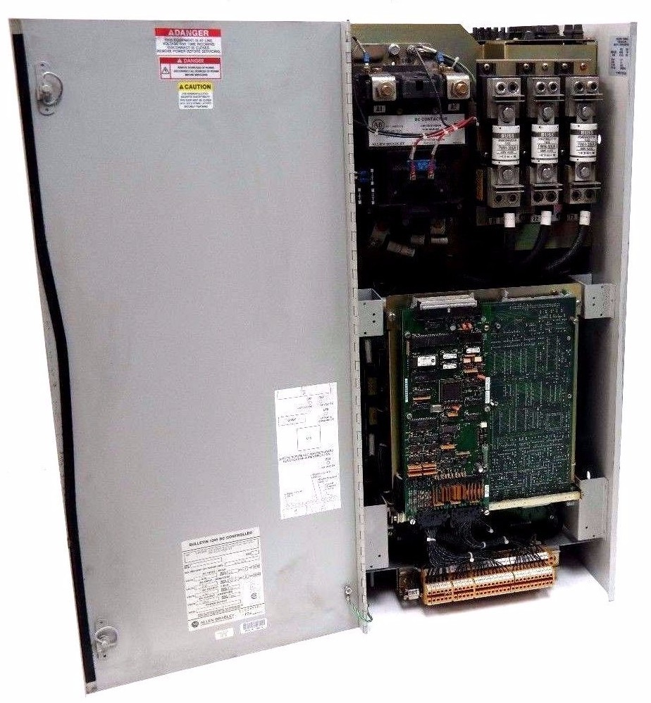Used ALLEN BRADLEY 1395AR-1A-A260-FG1-CG1-LH-AH-SA-DA-G1A-NOB-AX DC DRIVE CONTROLLER