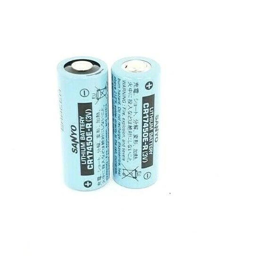 LOT OF 2 NEW SANYO ENERGY PLUS CR17450E-R (3V) LITHIUM BATTERIES CR17450ER