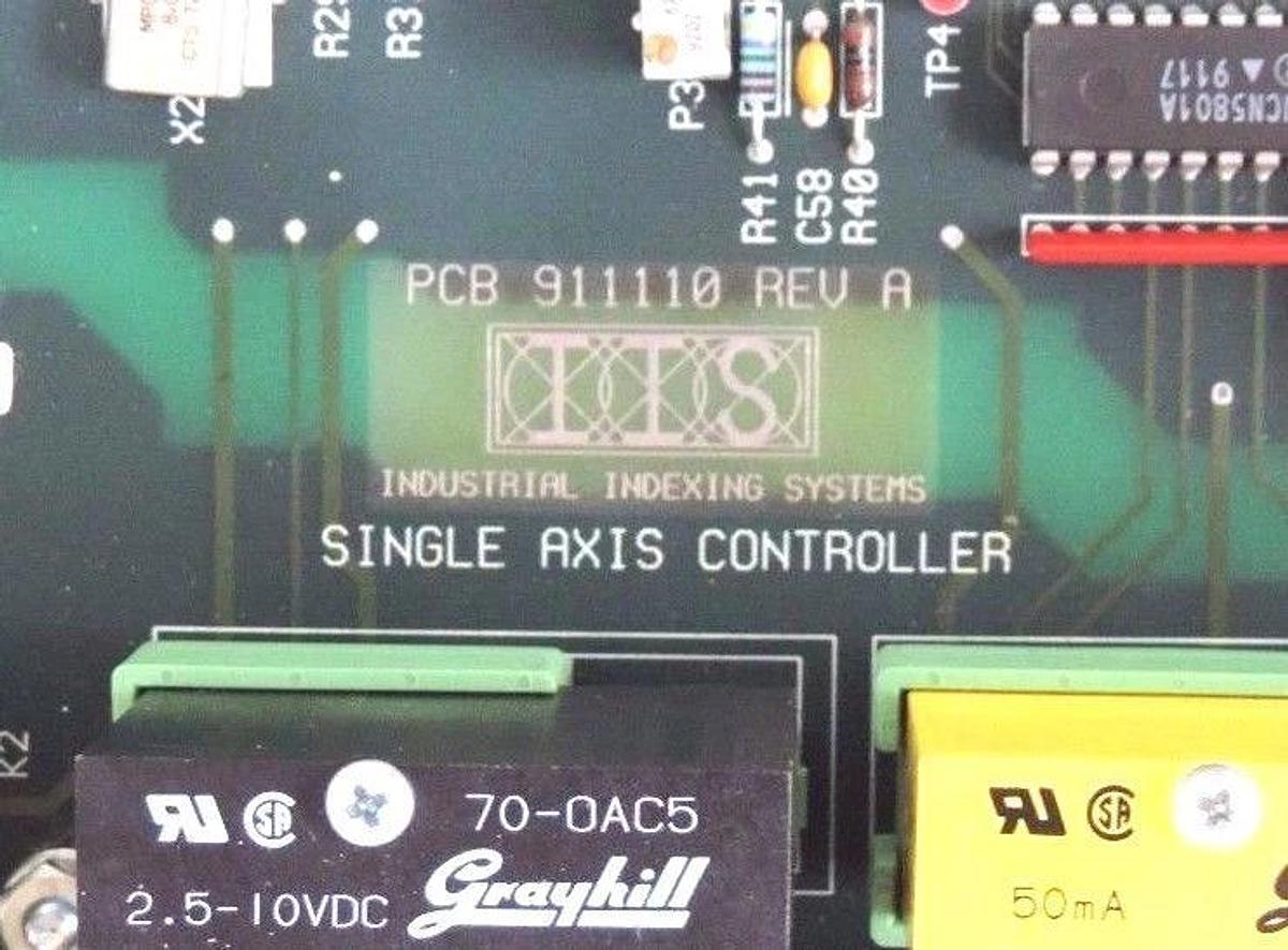 Refurbished IIS SERVOPRO-1500LM DRIVE PCB 911110 REV. A CONTROLLER, SAC-911 REV. B, 504662