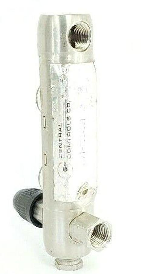 Used WALLACE & TIERNAN CENTRAL CONTROLS NPXB-140 FLOW METER, 0-8GPH H2O, 3871-FIC-251