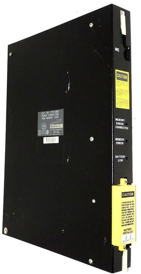 Used ALLEN BRADLEY 1775-MED ERROR CORRECTING RAM MEMORY 128K 966054 01 1775MED