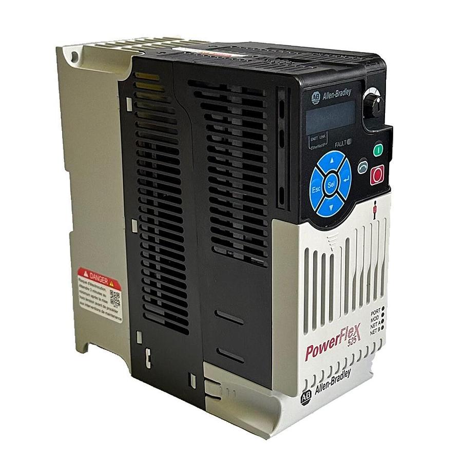 Used ALLEN BRADLEY 25B-D010N104 /A PowerFlex 525 AC DRIVE 4.0kW/5.0HP 25BD010N104