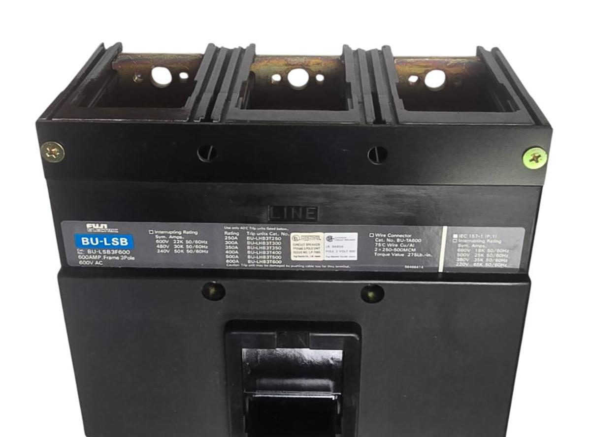 Used FUJI ELECTRIC BU-LSB3F600 / BU-LSB3600 Auto-Breaker 600A BU-LSB BU-LSB3600L NSMP