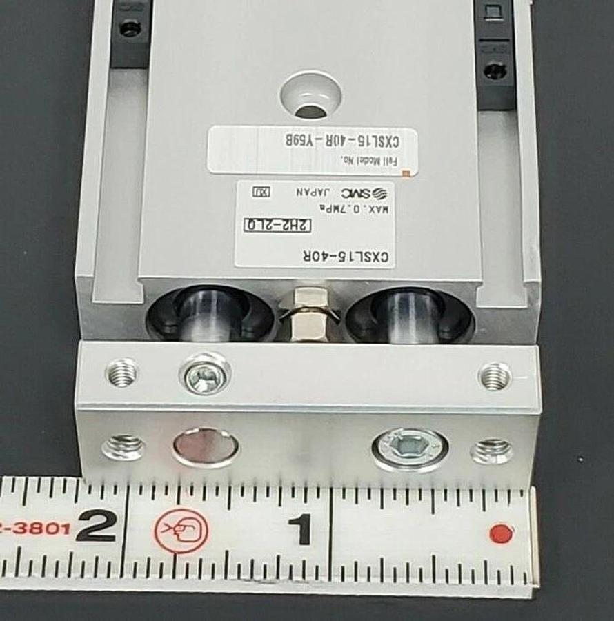 Used NEW SMC CXSL15-40R-Y59B CYLINDER CXSL1540RY59B MAX. 0.7MPa
