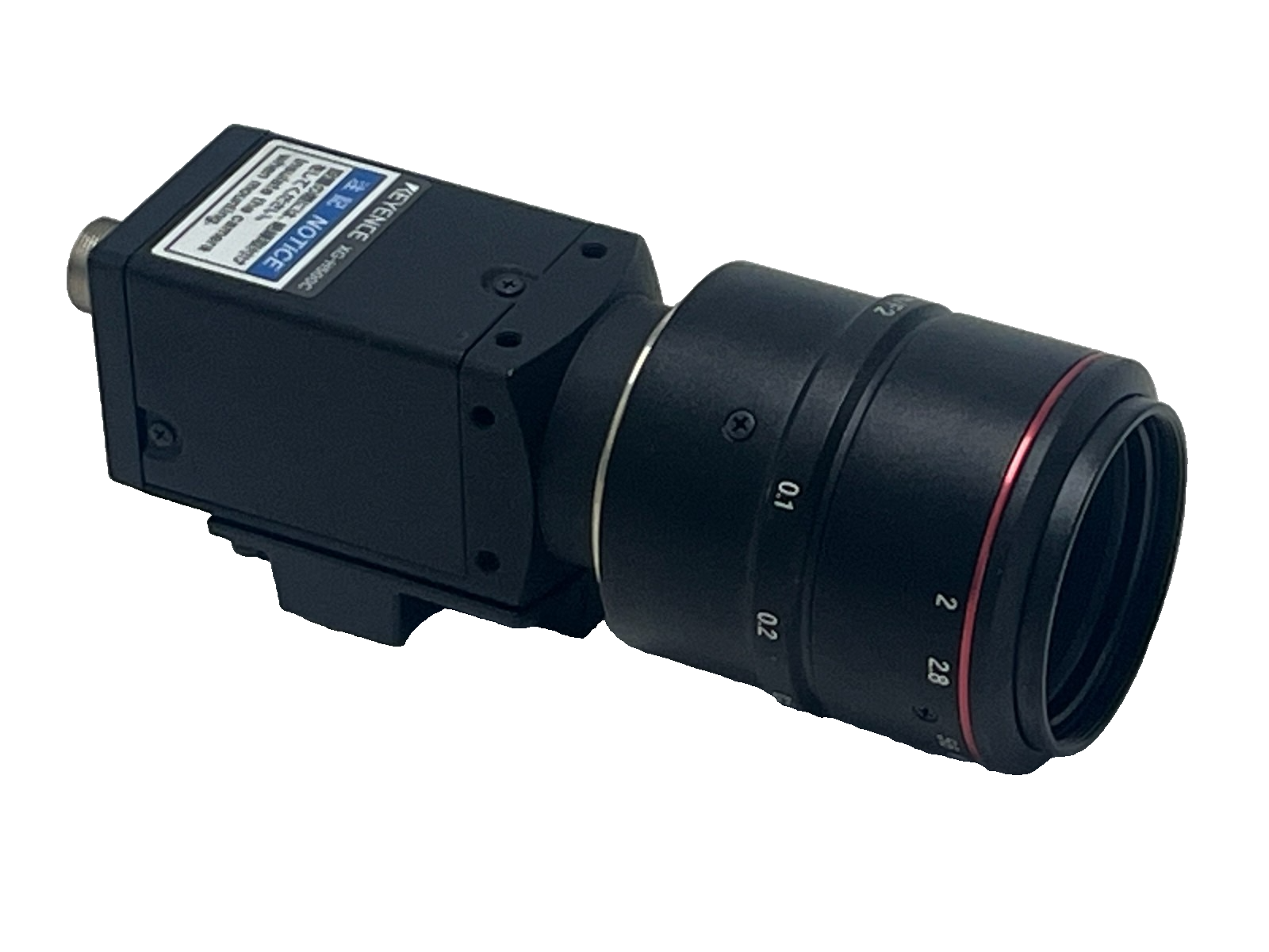 Used KEYENCE XG-H500C Color High-Resolution 5MP CCD Camera w/ CA-LHR35 35mm F2 Lens