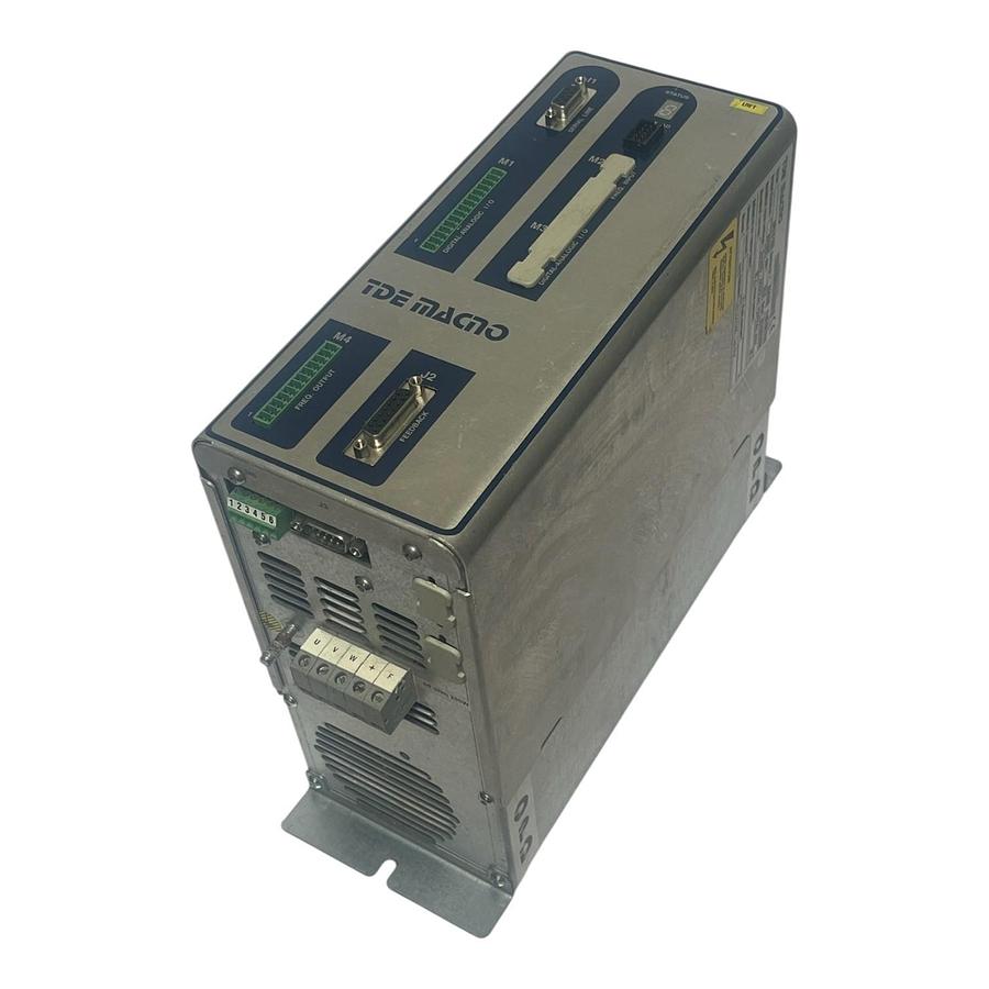 Used TDE Macno OPD S-15A Servo Drive Inverter