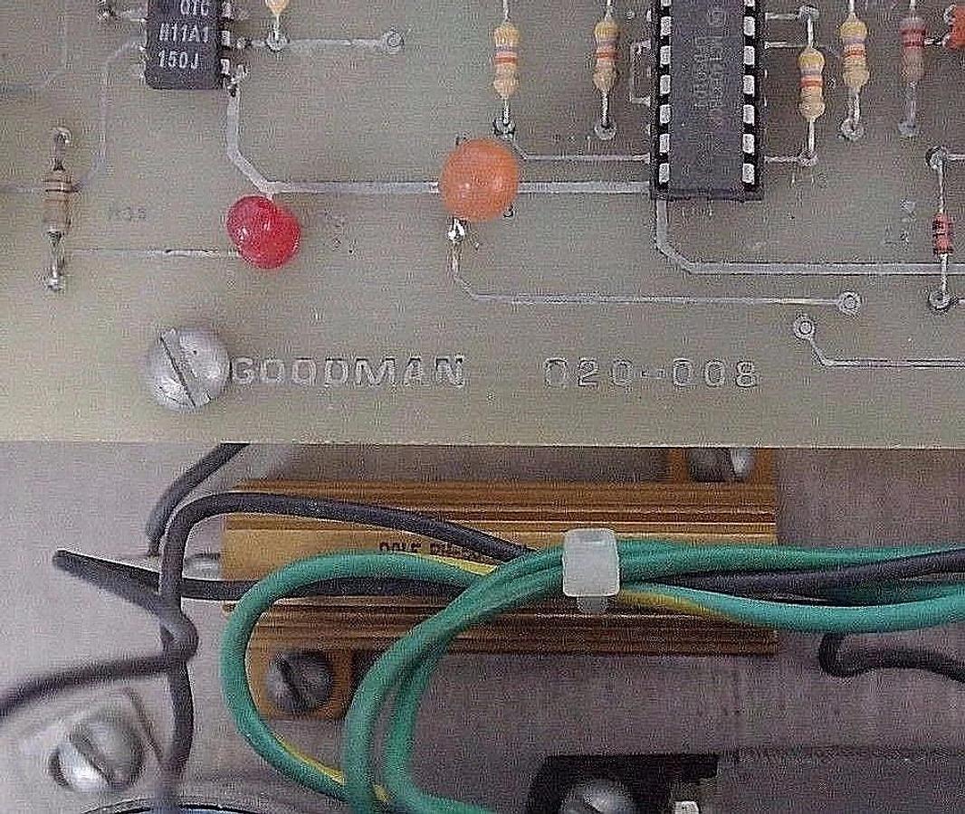 Used GOODMAN 040-091-B MODULE CB03-A W/ 020-008 BOARD & F-271U TRANSFORMER