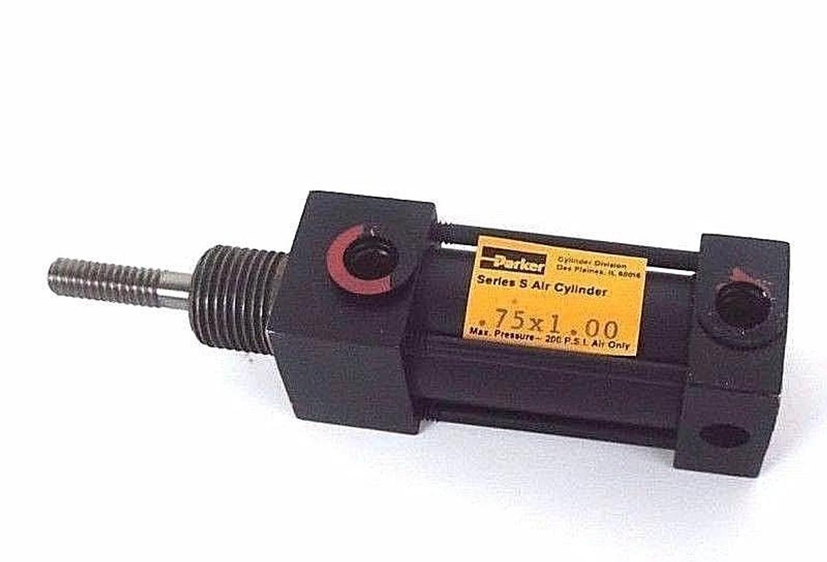 Used NEW PARKER .75X1.00 SERIES S AIR CYLINDER 75X100