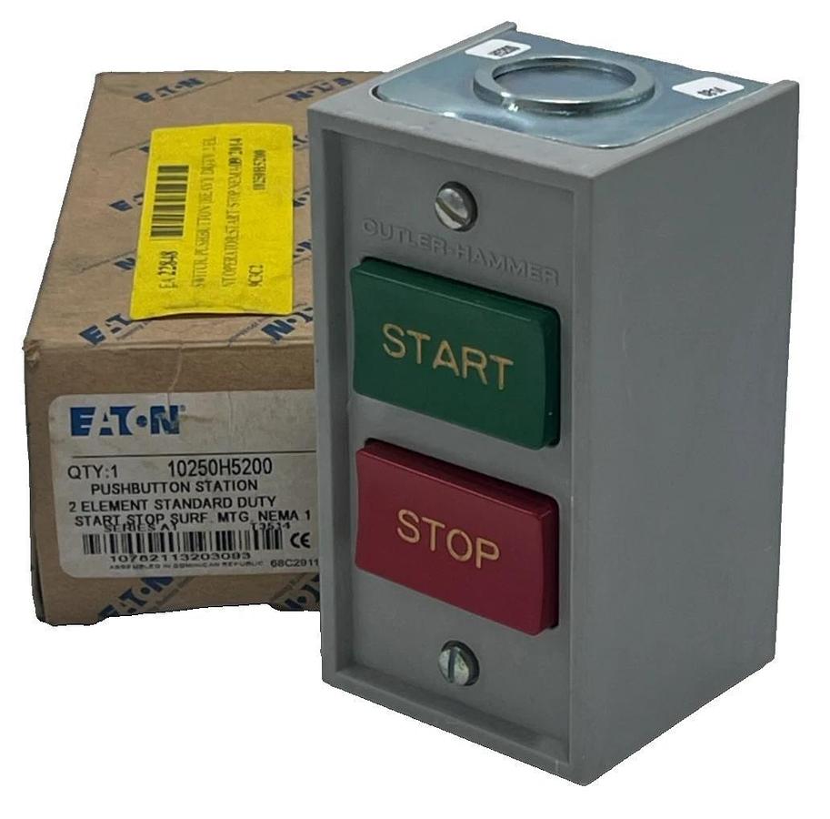 Eaton 10250H5200 Pushbutton Station | Start / Stop | NEMA 1 | Series A1