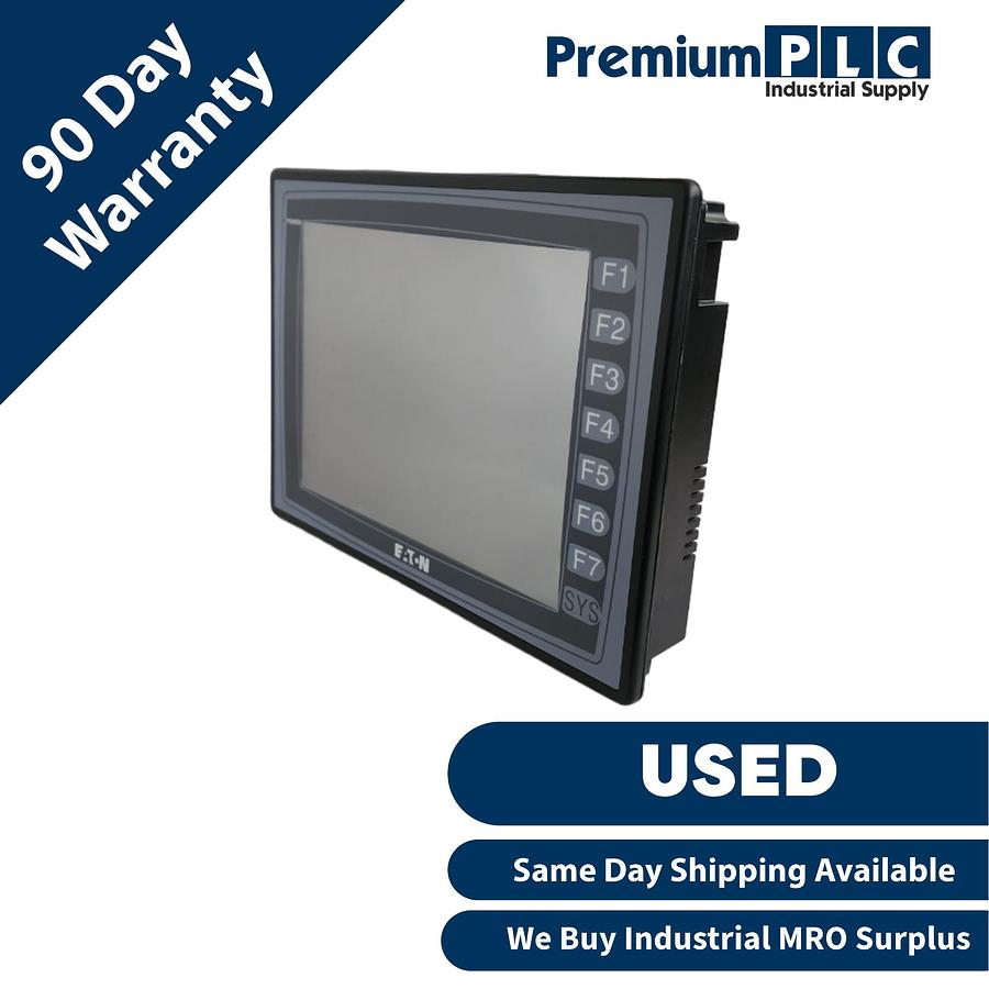 Used EATON HMI10CE / HMI10CE02 OPERATOR INTERFACE HMI SERIES 24VDC Enet COLOR / TOUCH