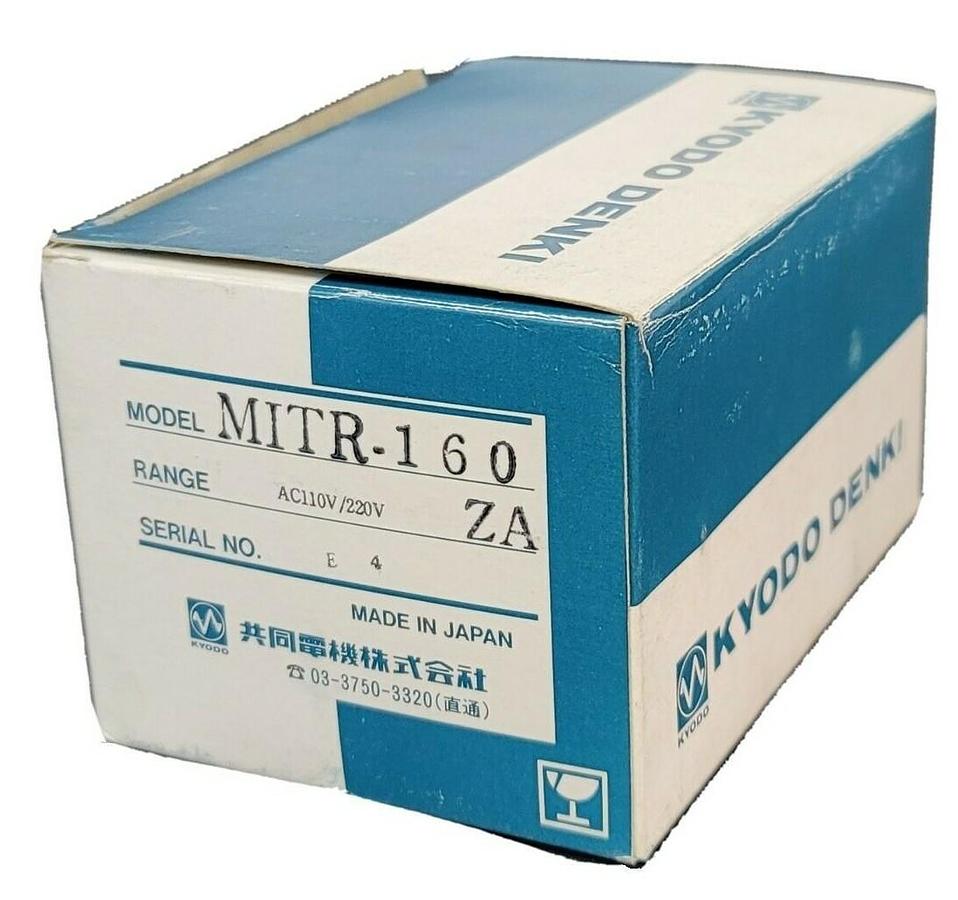 Used NIB KYODO DENKI MITR-160 INTER RUPTER AC110V/230V MITR-160ZA