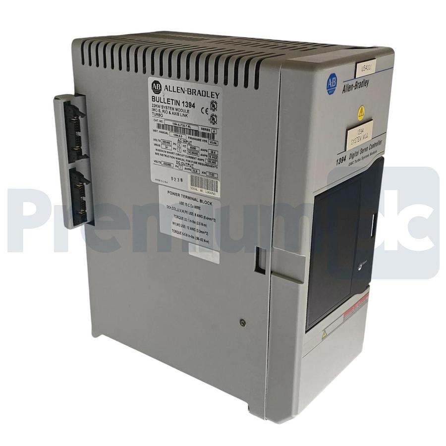 Used Allen Bradley 1394-SJT22-T-RL /A GMC Turbo System Module 22kW 360-480VAC 3P USPI