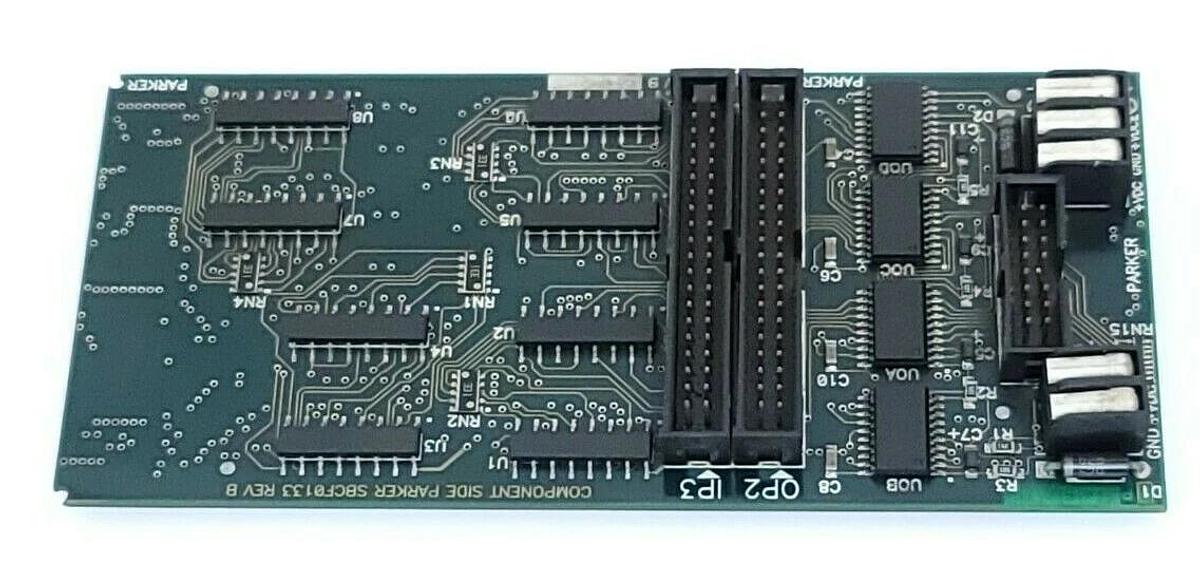 Used PARKER SBCF0133 CIRCUIT BOARD REV. B