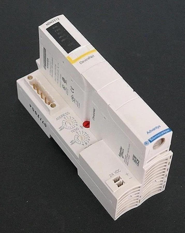 Used TELEMECANIQUE STBNDN2212 DEVICENET NETWORK INTERFACE MODULE ADVANTYS NDN2212