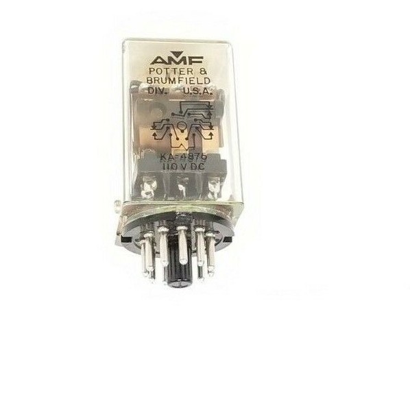 Used AMF POTTER & BRUMFIELD KA-4875-110V RELAY KA-4875