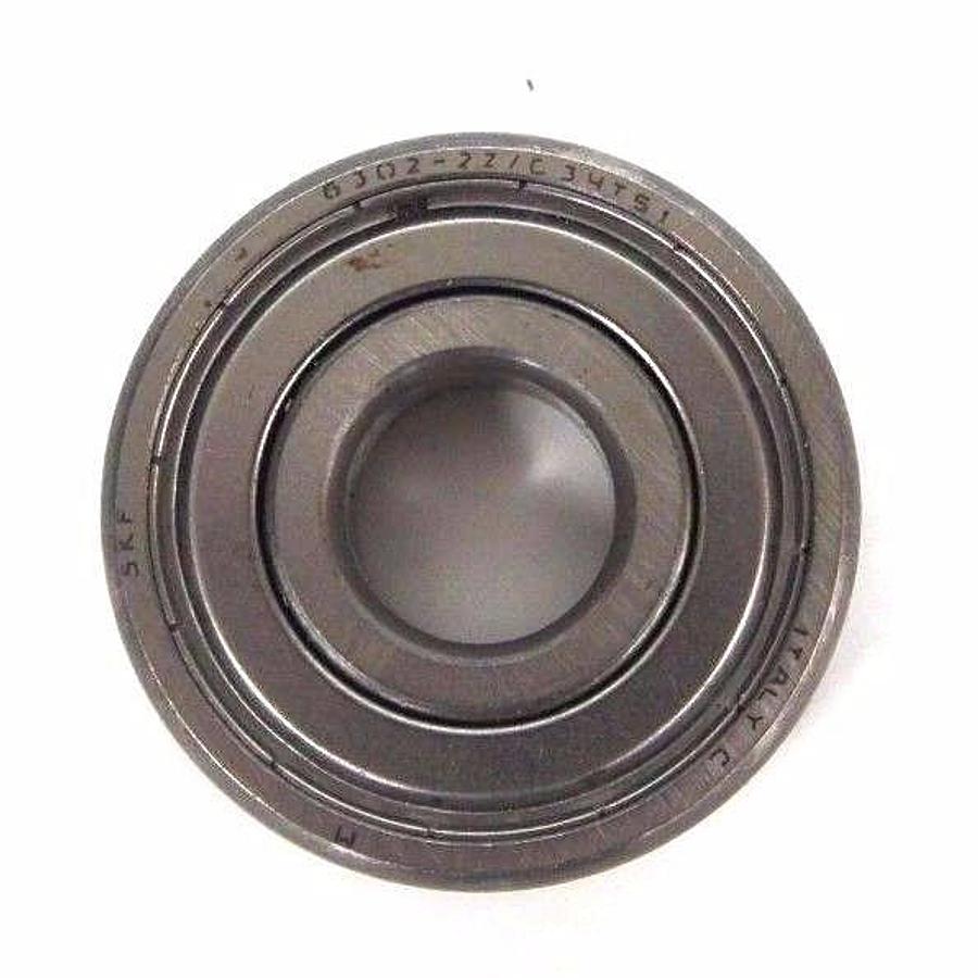 Used LOT OF 2 NEW SKF SINGLE ROW BALL BEARINGS 6302/C3 & 6302-ZZ/C3HT51