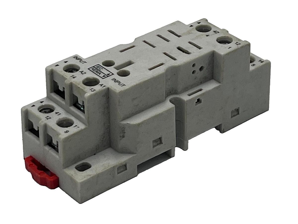 Used Automation Direct 782-2C-SKT Relay Socket 8-Pin 300V 16A DIN Rail Mount, NSNP