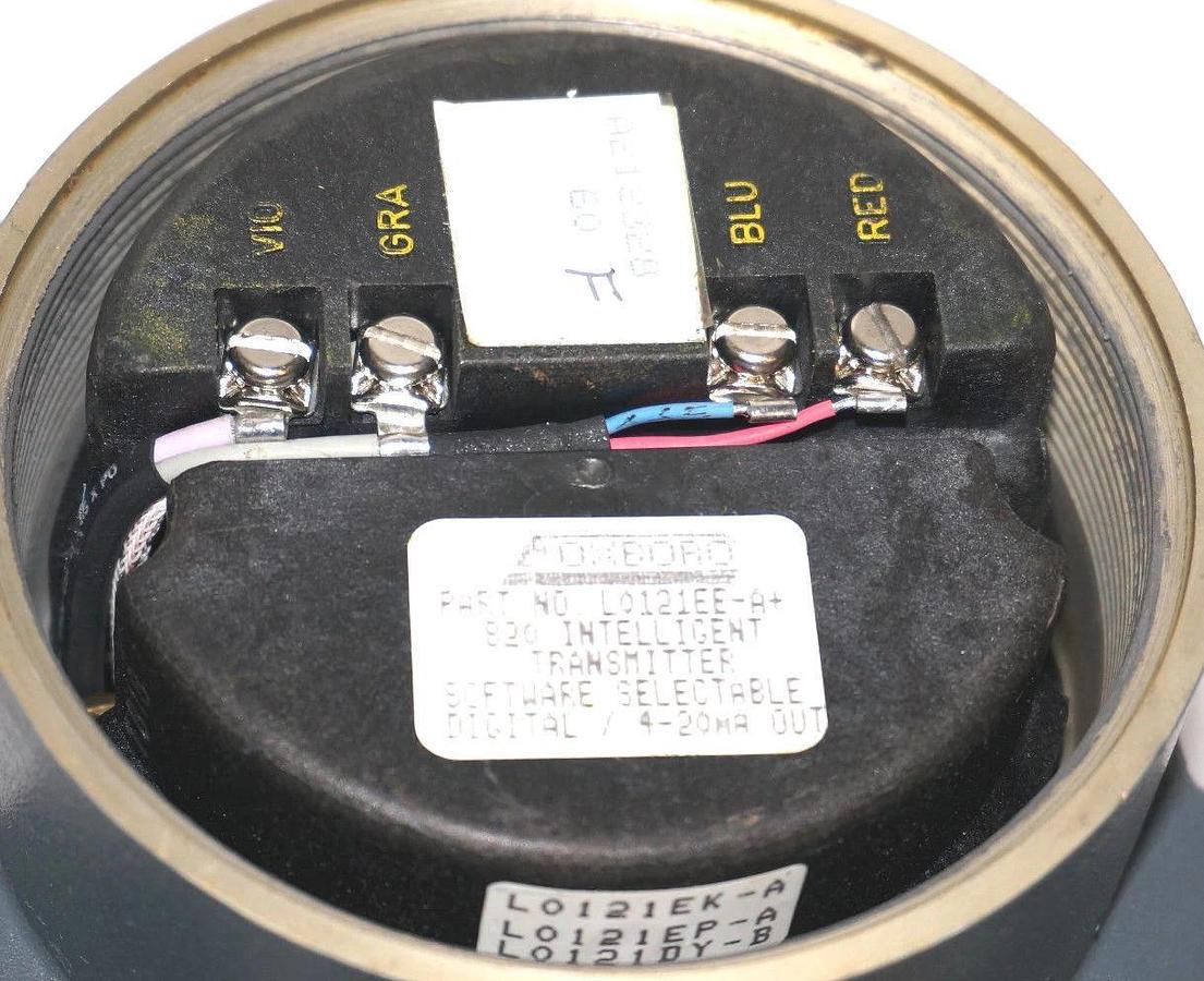 Used FOXBORO 823DP-D3S1NM2 PRESSURE TRANSMITTER REF. NO. 90F50817-8A1 ORIGIN. 2A9106