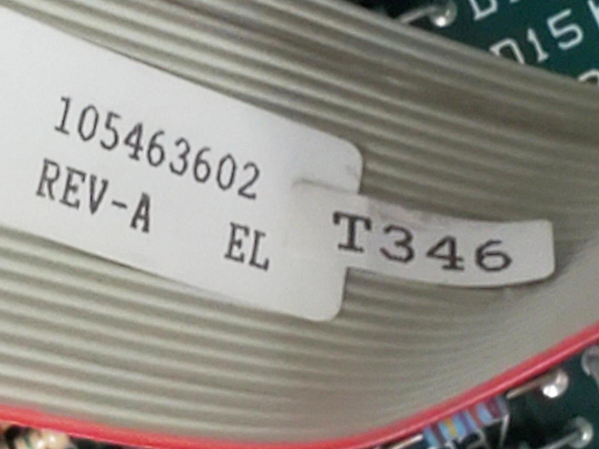 Used BOSTON / FINCOR 105574201-E SNUBBER / TRIGGER BOARD REV: E EL 105574201, 1055743