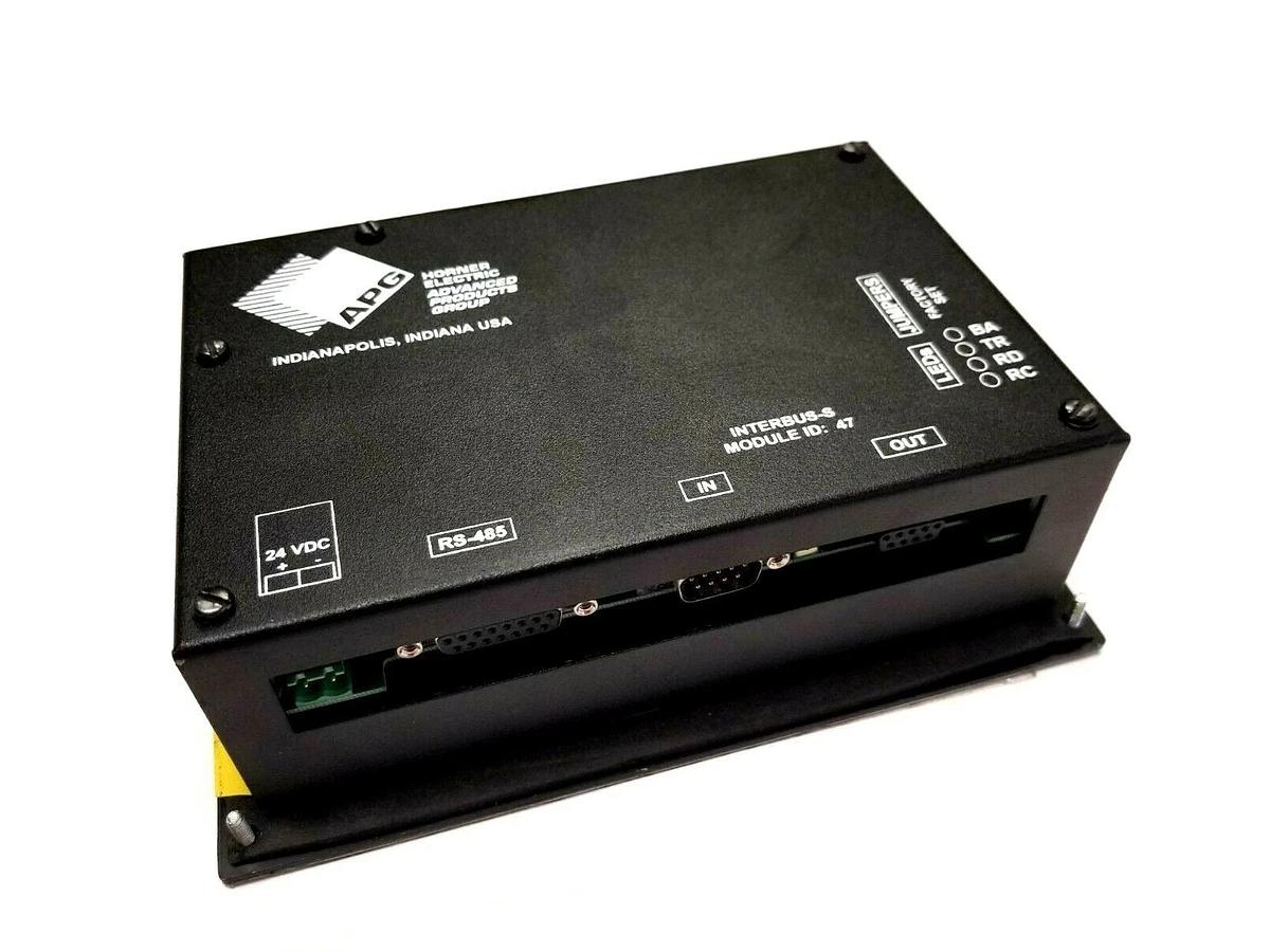 NEW HORNER ELECTRIC HE190IBSRMUB REMOTE MESSAGE UNIT 24VDC RS-485