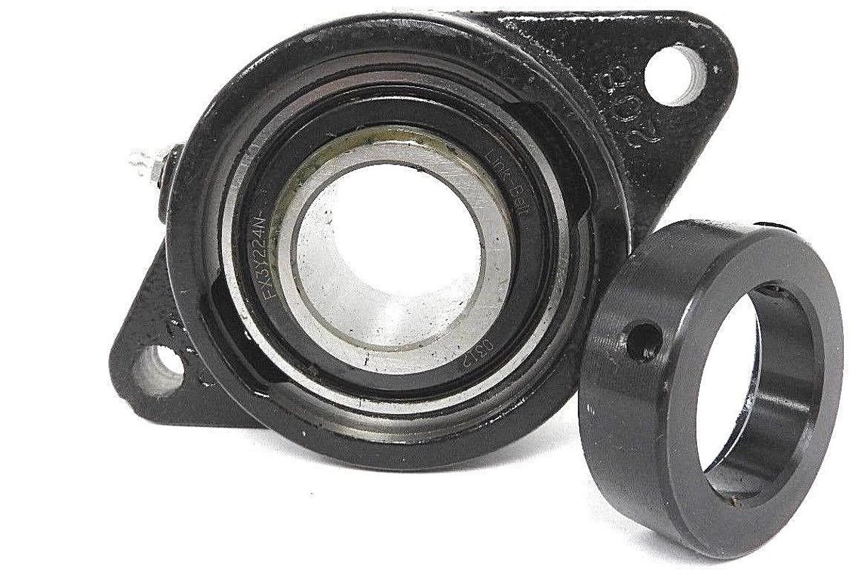 Used NIB REXNORD FX3Y224N BEARING FLANGE MOUNT 2BOLT 1-1/2IN BORE