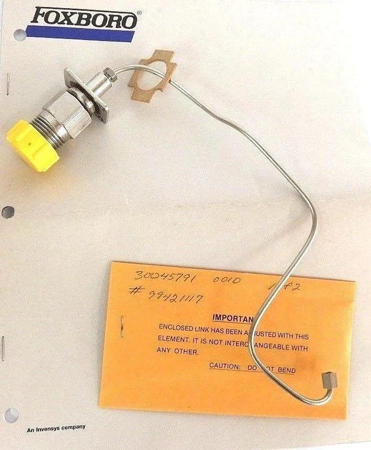 Used NIB FOXBORO 40X+PB-AA PRESSURE MEASURING ELEMENT 40XPBAA
