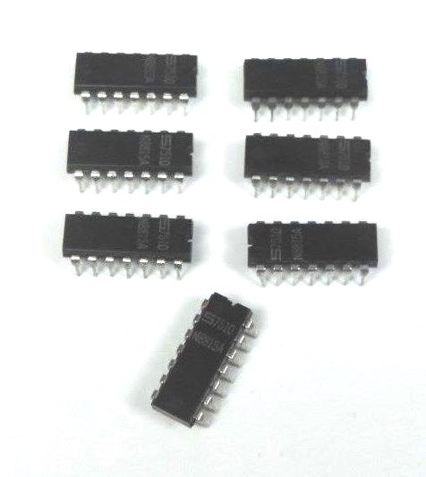 Used LOT OF 7 NEW GENERIC IC N8815A 14 DIP CHIPS