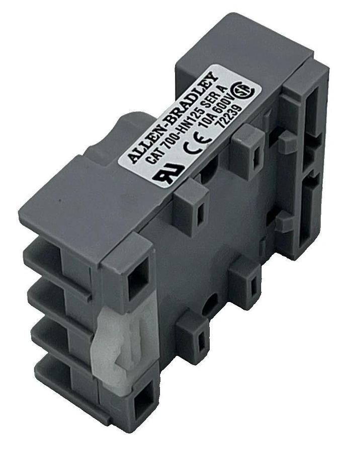 Lot of 6 Allen-Bradley 700-HN125 Relay Sockets, Series A, 8-Pin Octal Base NSNP