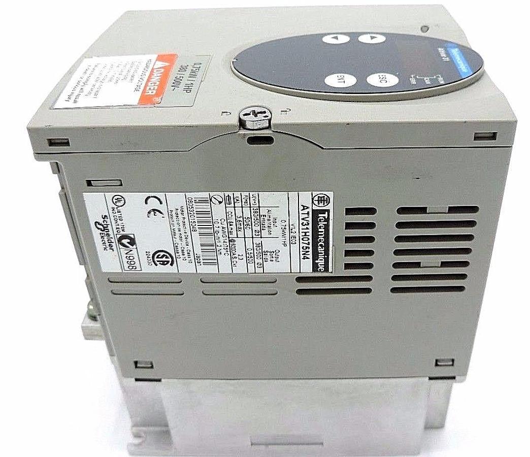 Used TELEMECANIQUE ATV31H075N4 ALTIVAR SPEED DRIVE 0,75KW, 1HP, 380/500V