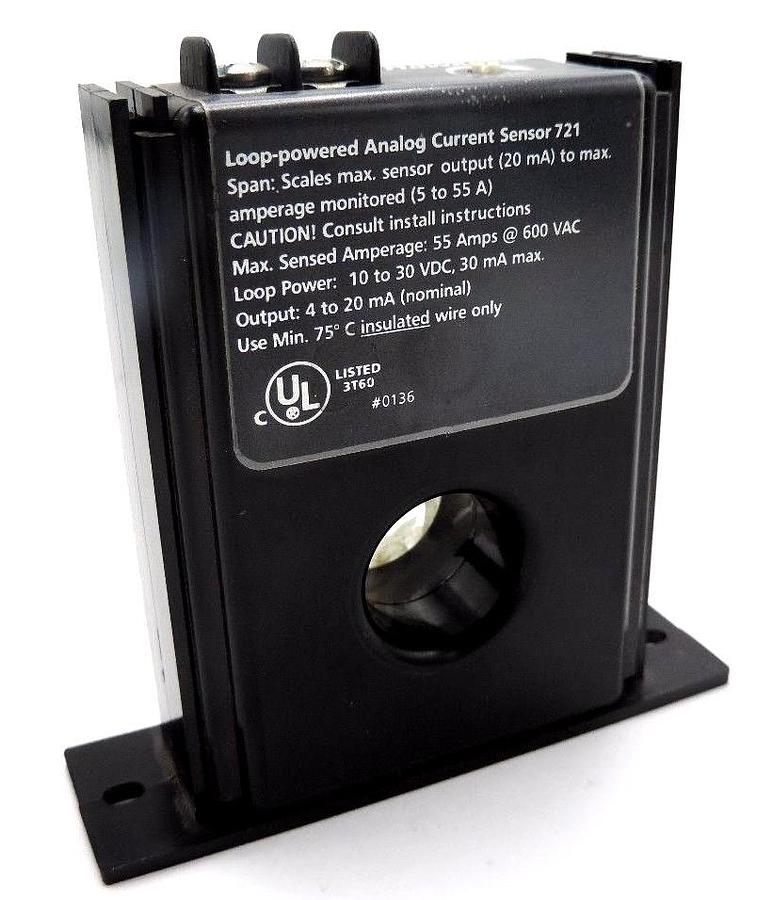 Used HAWKEYE 721 LOOP POWERED ANALOG CURRENT SENSOR