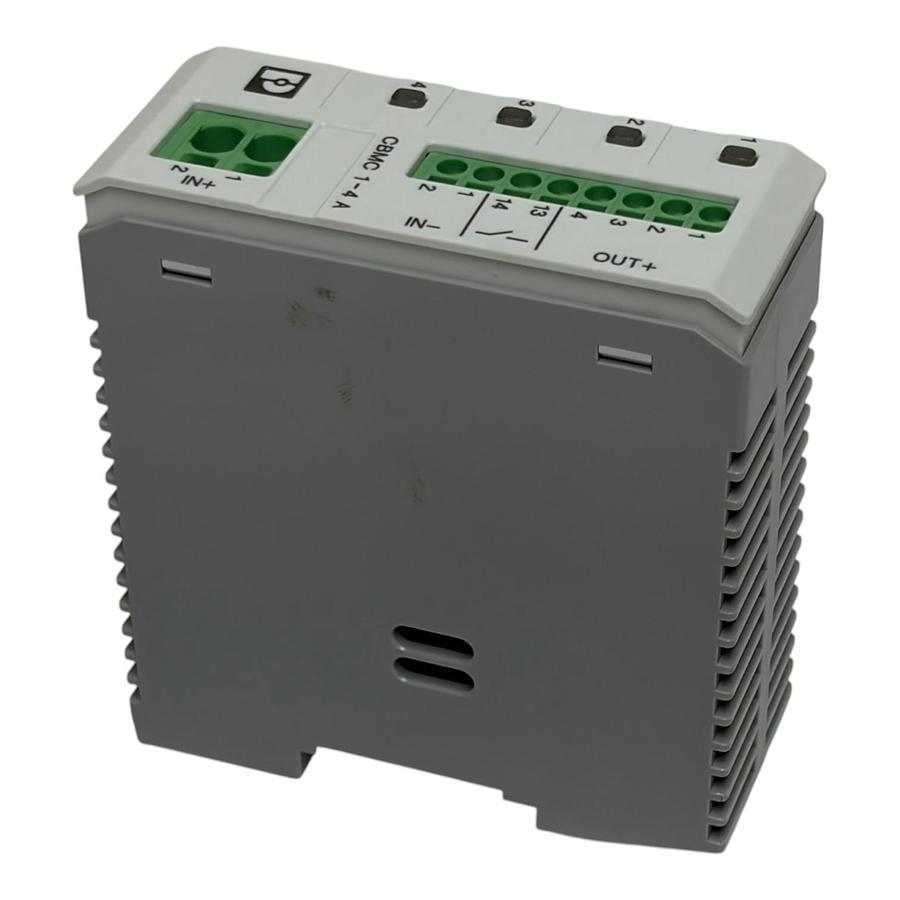 Used Phoenix Contact CBMC E4 2906031 4-Ch 24VDC Circuit Breaker New Surplus