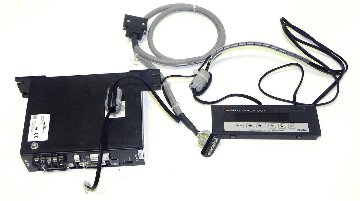 Used ORIENTAL MOTOR VEXTA ASD16A-SD STEP MOTOR 200-230V 3~, 50/60Hz, 1.9A, ASD16ASD