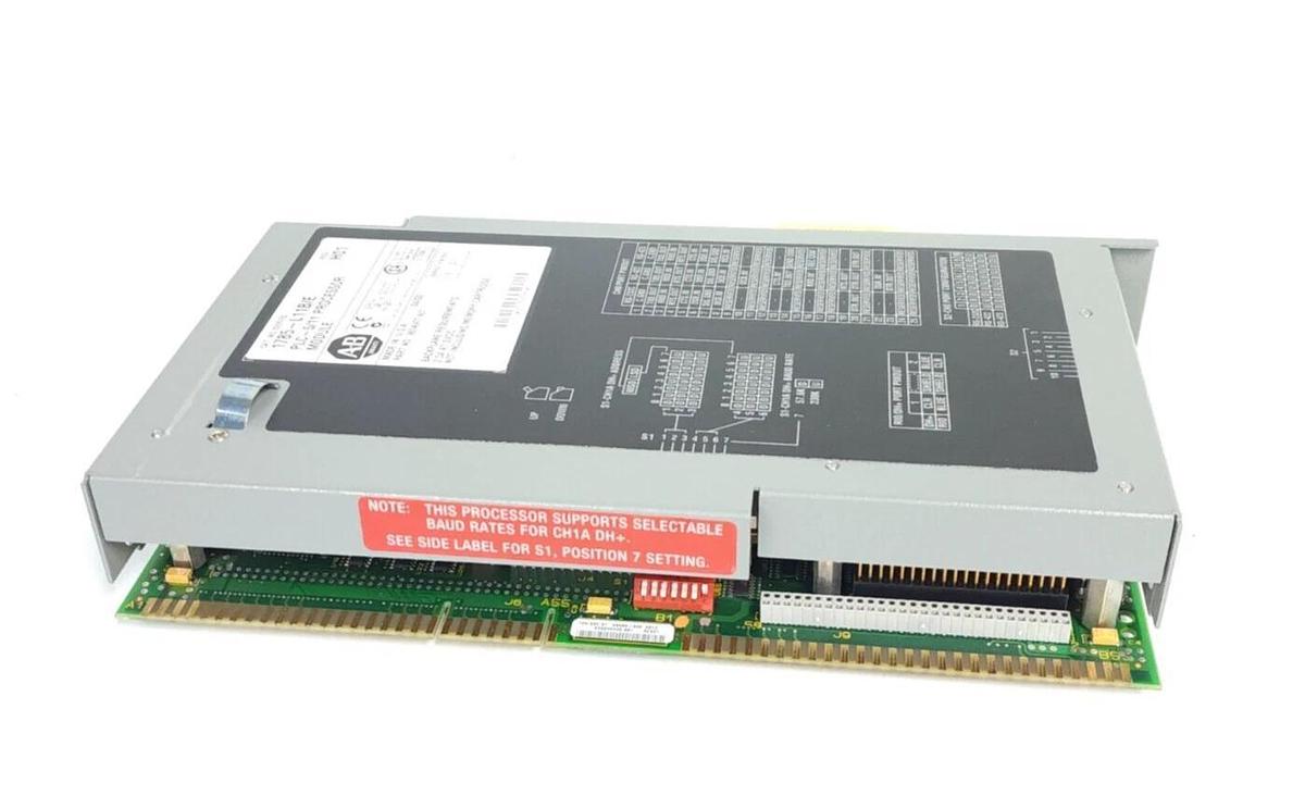 Used ALLEN BRADLEY 1785-L11B/E PLC-5/11 PROCESSOR MODULE SER. E F/W REV. D.1
