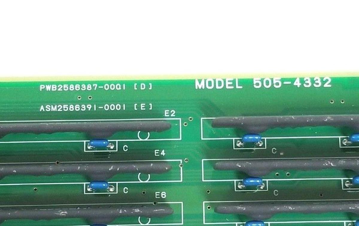 Used SIEMENS 505-4332 INPUT MODULE PWB2586387-0001 D ASM2586391-0001 E MD24A31092