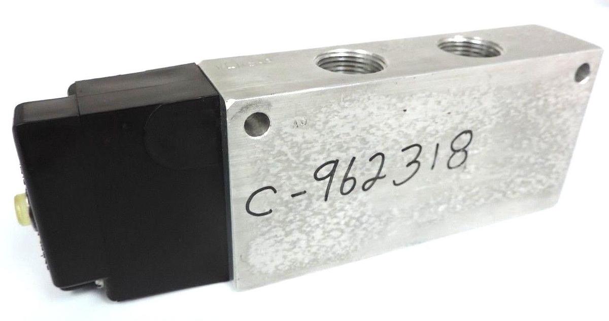 Used NEW VERSA 25-870-8160A SOLENOID VALVE C-962318 MANIFOLD BLOCK