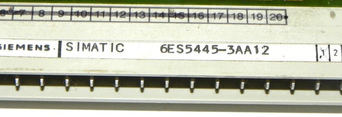 Used SIEMENS 6ES5445-3AA12 S5 DIGITAL OUTPUT MODULE 6ES54453AA12