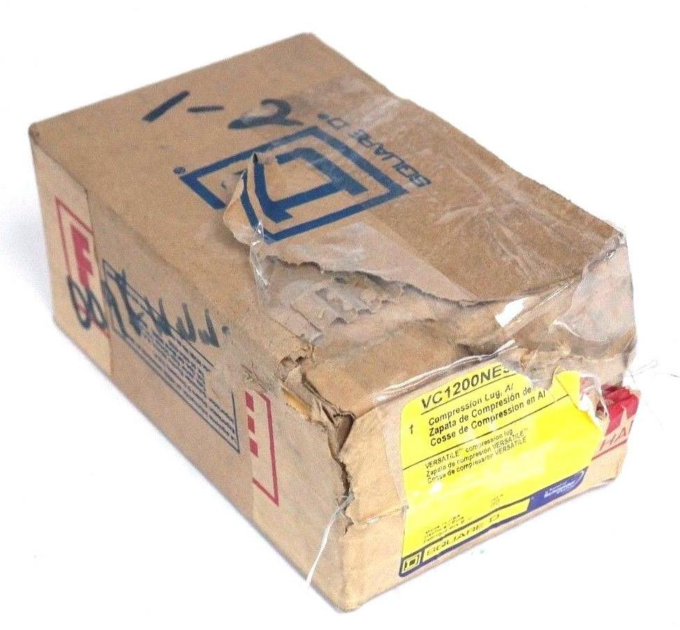Used NEW SQUARE D VC1200NE5 AI COMPRESSION LUG KIT