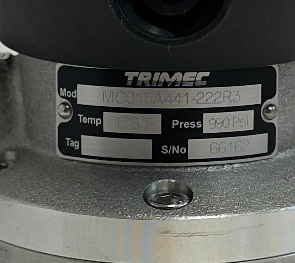 Used TRIMEC MG015A441-222R3 / MG015A441222R3 RT FLOW RATE TOTALISER RT12 28VDC NSMP