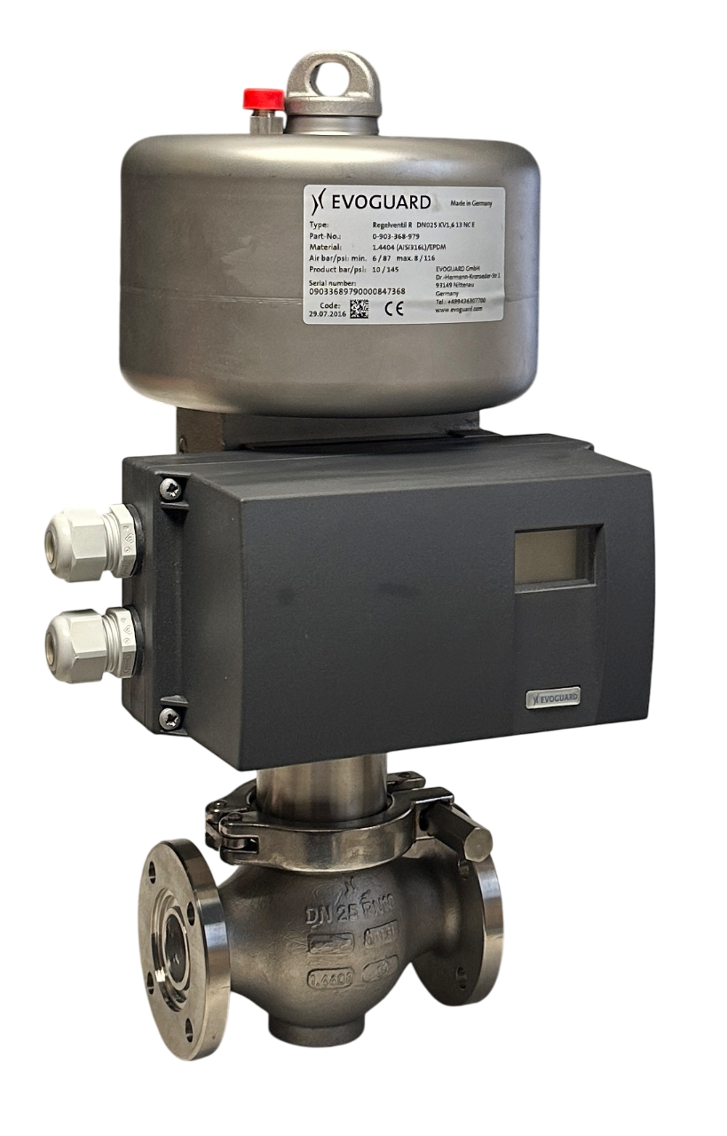 Used KRONES 0-903-368-979 / 6DR5010-0NG10-0AA0 EVOGUARD REGELVENTIL VALVE/POSITIONER